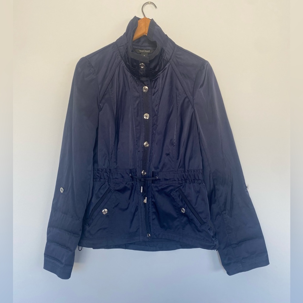 Navy Women's Packable Anorak Jacket